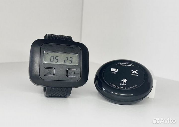 Кнопка вызова официанта Счет, часы пейджер Эконом