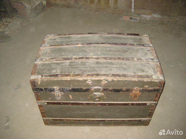 Дорожный сундук. Россия, конец XIX века