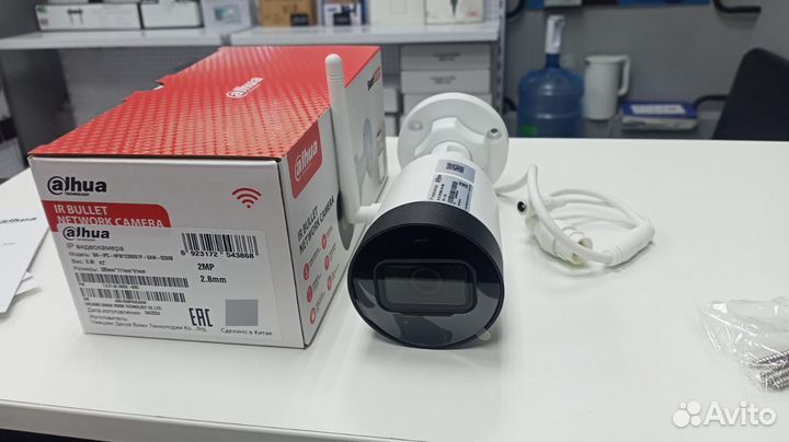 Уличная цилиндрическая IP-видеокамера с ик-подсвет