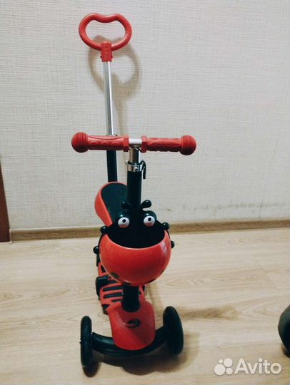 Самокат/беговел 2в1