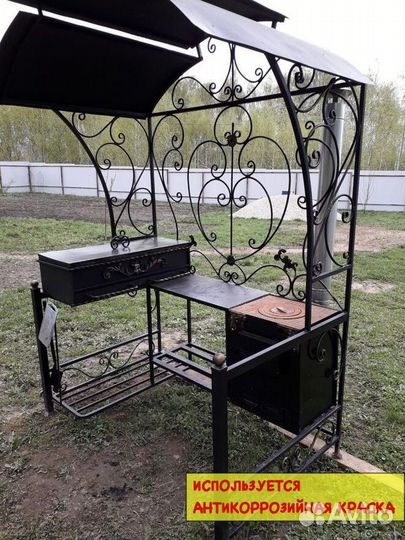 Мангал из металла