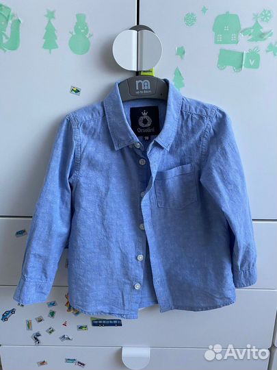 Рубашка для мальчика 98-104