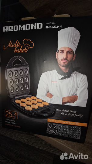 Новые сменные панели мультипекаря Redmond