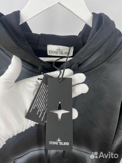 Толстовка Stone Island (черная) (Арт.14439)