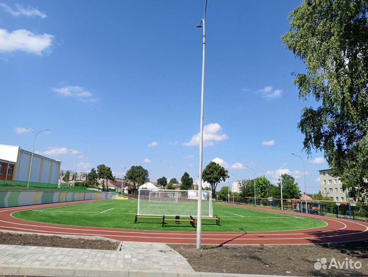 Бесшовное резиновое покрытие под ключ