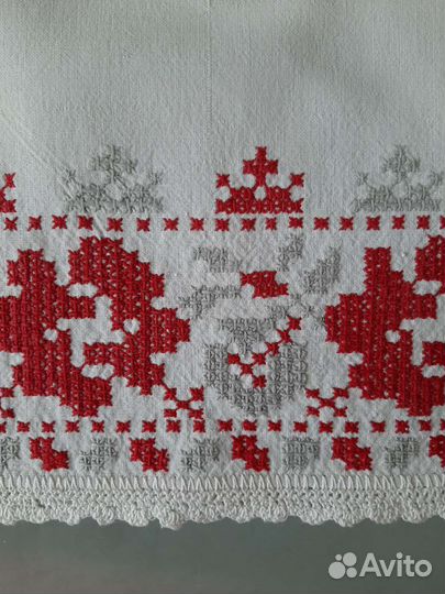 Полотенце рушник старинный с вышивкой