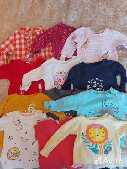 Пакет вещей для девочки 74-80