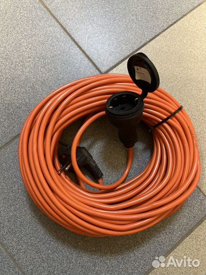 Удлинитель пвс bohrer 3500 Вт, 3х1,5мм, 30м