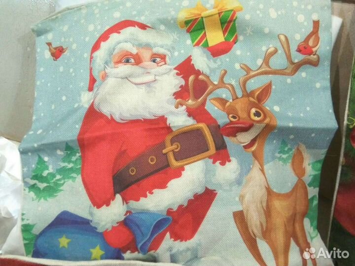 Декоративные новогодние наволочки 45*45