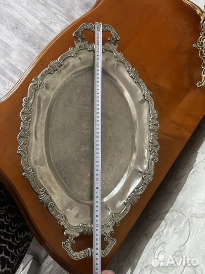 Поднос старинный