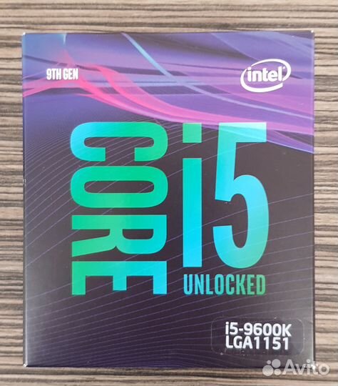 Процессор Intel Core i5-9600K box (новый)