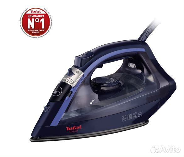 Новый паровой утюг Tefal Virtuo13 запечатан