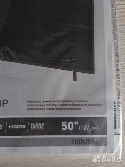 SMART телевизор 4K (Ultra HD) Doffler 50 (127см)