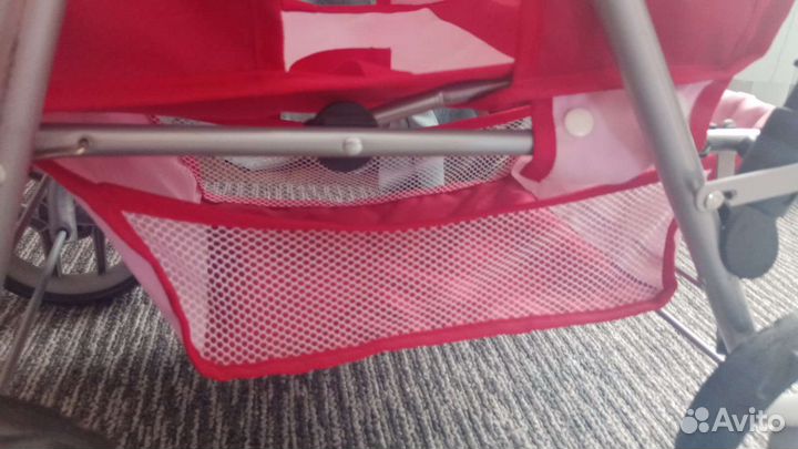 Коляска для кукол двухместная