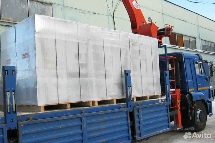 Газобетонные блоки с завода от 20 м3