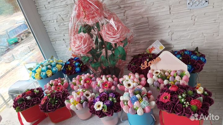 Мыльные розы