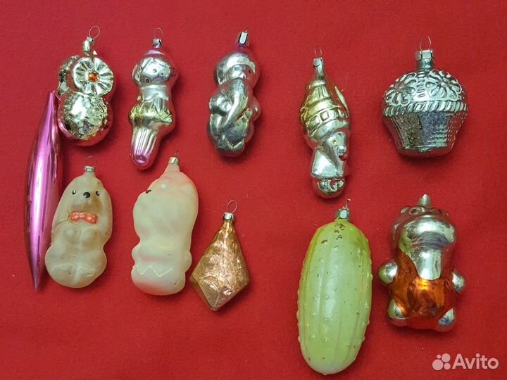 Елочные игрушки СССР
