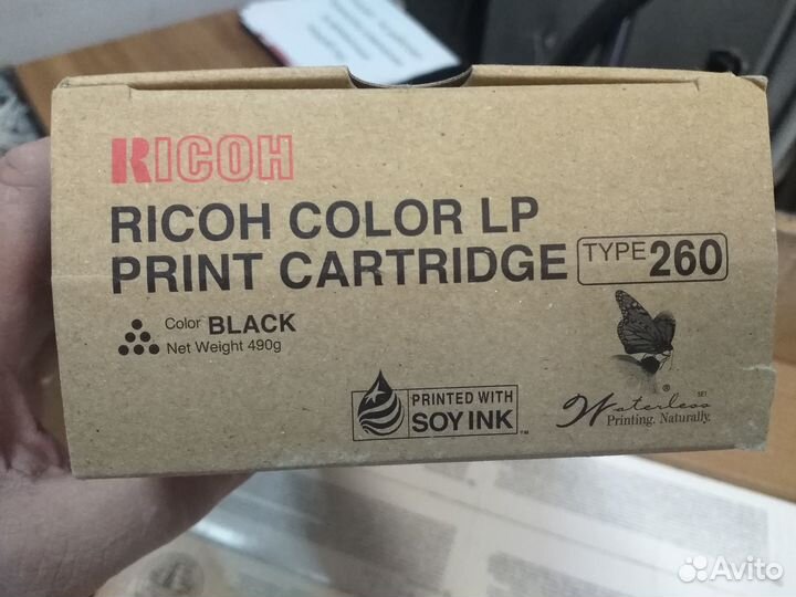 Ricoh 260 (888446) картридж черный 490 гр