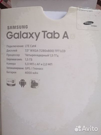 Samsung Galaxy TAB A 6