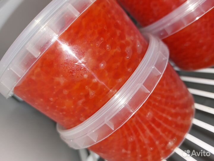 Красная икра форели