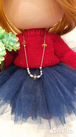 Текстильная интерьерная кукла