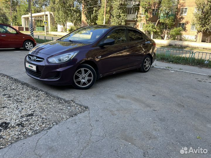 Hyundai Solaris 1.6 МТ, 2012, 105 000 км