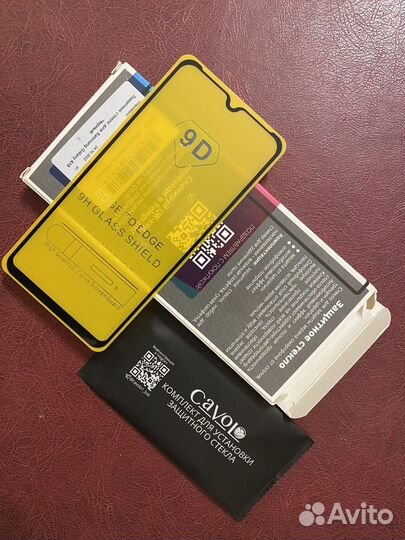 Защитное стекло на samsung A10