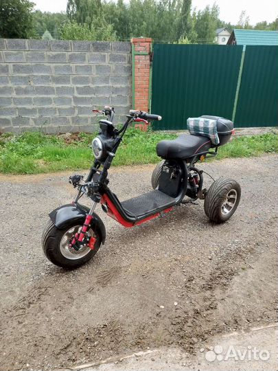 Электротрицикл white siberia PRO trike 3000W