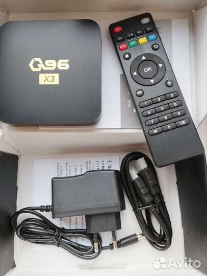 Тв приставка Q96 X3 8/128Gb Android 13 2023