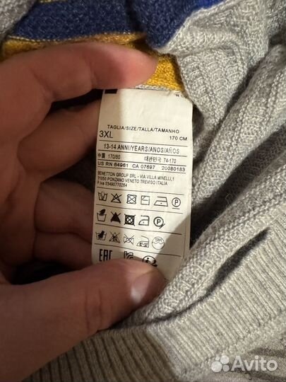 Свитер benetton 170