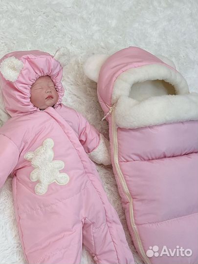 Конверт на выписку зима