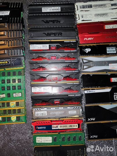 Оперативная память DDR3,DDR4,DDR5