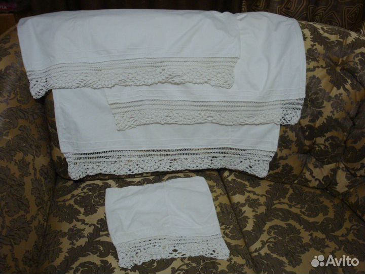 Наволочки с ручной вышивкой СССР