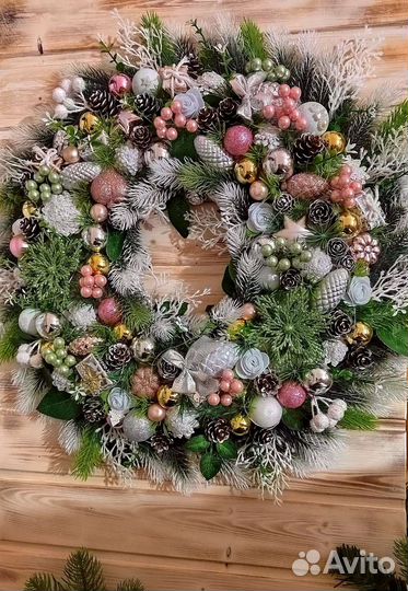 Новогодний венок большой