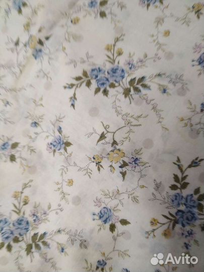 Отрезы ткани из ссср, ситец и Батист, лен