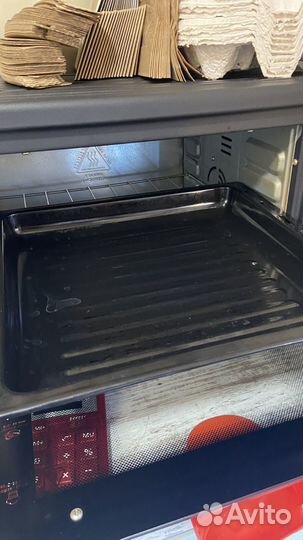 Мини печь Kraft KF-MO 3802 KBL (черный)