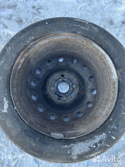 Стальной диск BMW r15 4/100