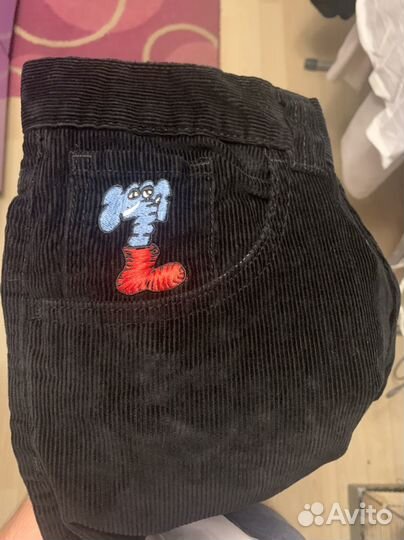 Mind error вельветовые штаны