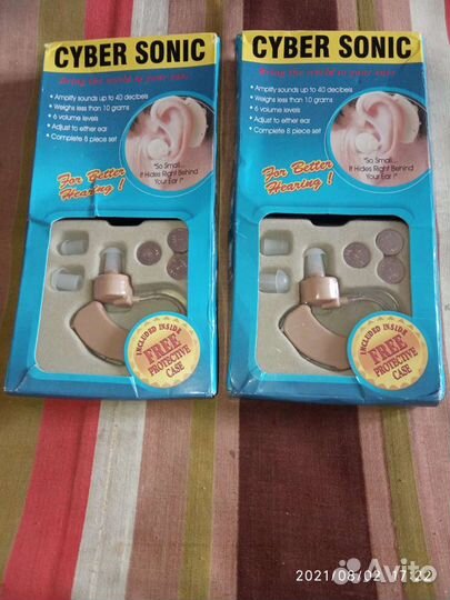 Слуховые аппараты новые в плёнке