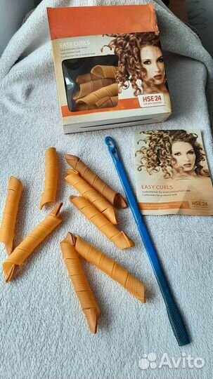 Бигуди, легкие локоны