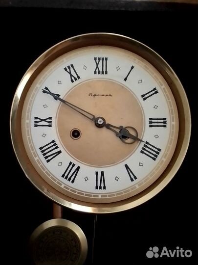 Часы настенные Янтарь с боем СССР 1986г