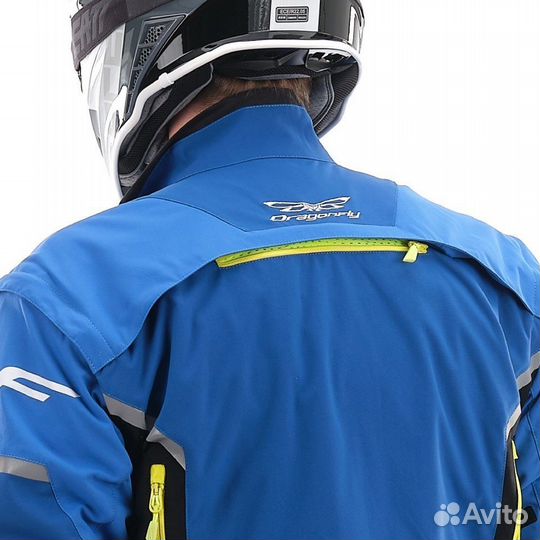 Куртка эндуро dragonfly Freeride Blue-Yellow 40015