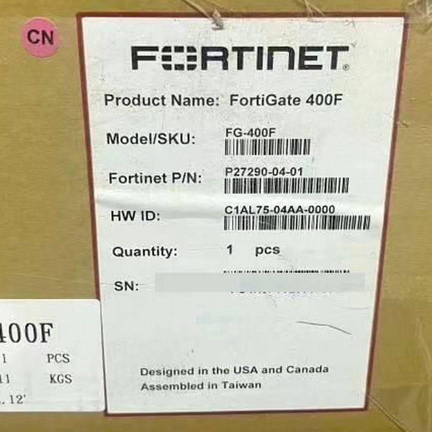 [FG-400F] Межсетевой Экран Fortinet Fortigate Fg-400f