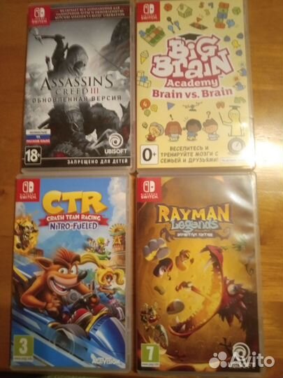 Диски для nintendo switch