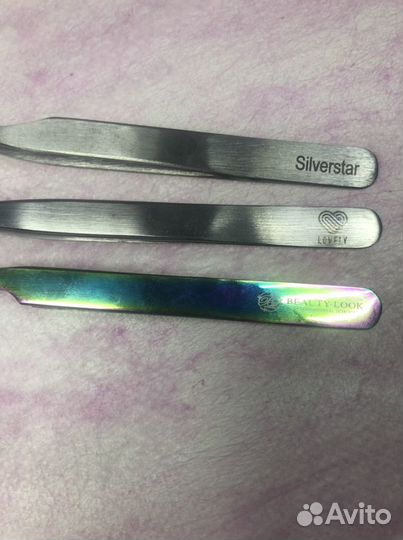 Пинцеты для наращивания ресниц