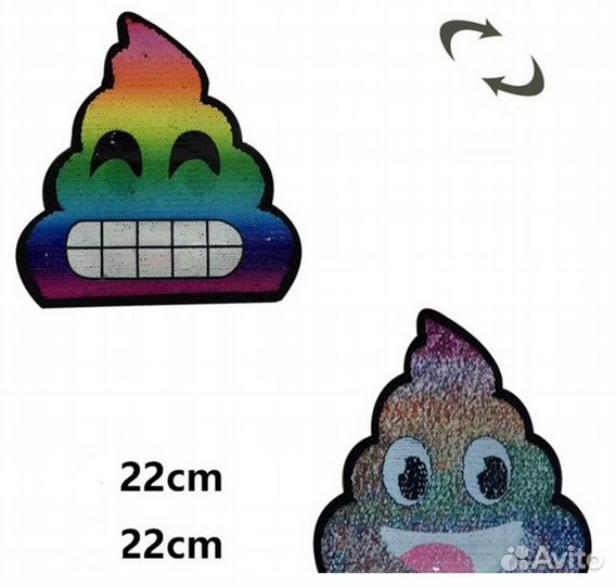 Аппликации-перевертыши разные