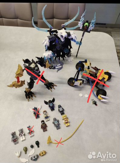 Lego Chima 70212 Fangar + Минифигурки Chima