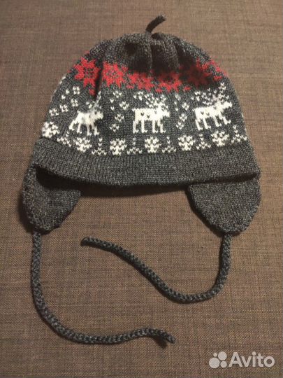 Шапочки бу Noble People,с оленями и варежки Lenne