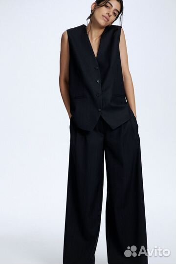 Брюки женские lime xs широкие новые