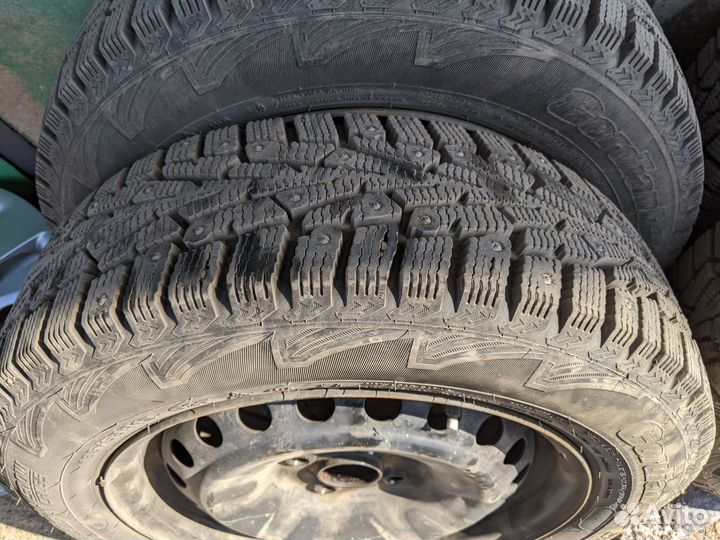 Колеса 2022 зимние шипы Rio Solaris 185/65R15